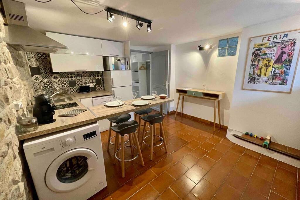 Ferienwohnung Le Jad Joli F2 Proche Gare, Arenes Avec Terrasse Privee Nîmes Exterior foto