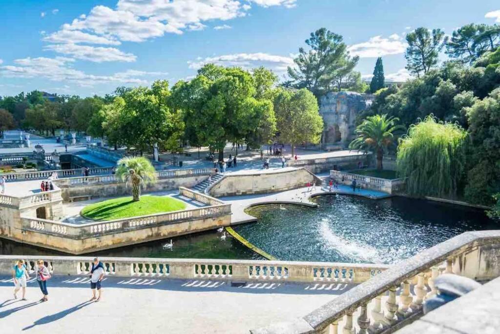 Ferienwohnung Le Jad Joli F2 Proche Gare, Arenes Avec Terrasse Privee Nîmes Exterior foto